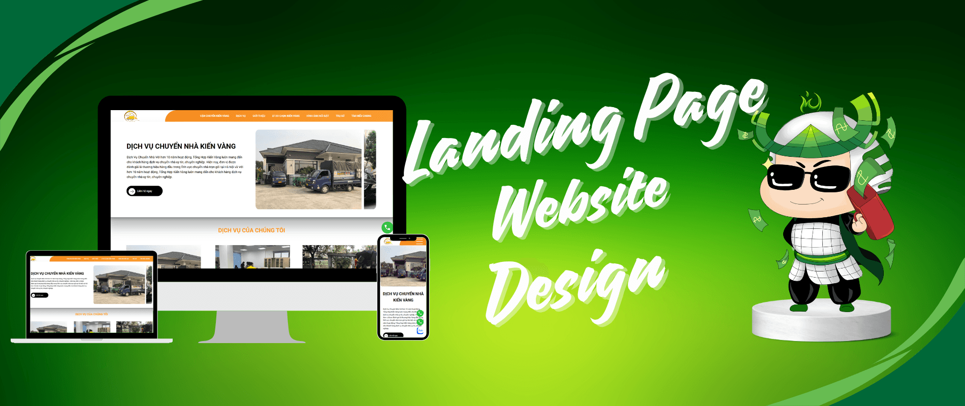 Thiết Kế Landing Page – Giải Pháp Tăng Chuyển Đổi Nhanh Cho Doanh Nghiệp