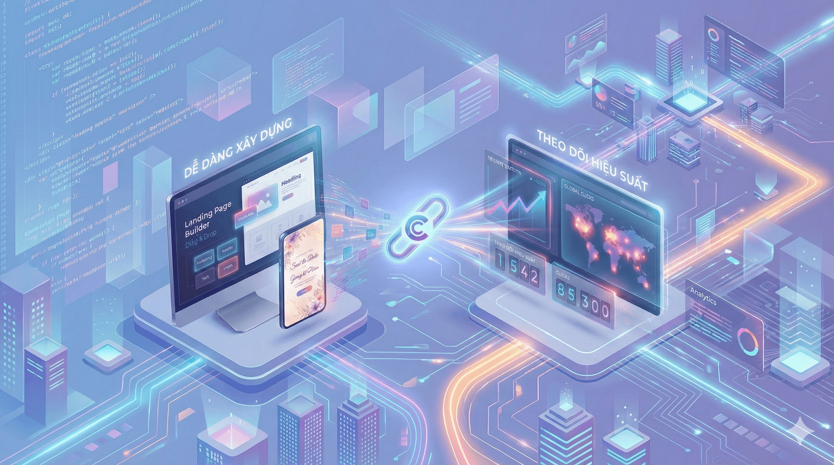 Từ Ý Tưởng Đến Doanh Số: Hành Trình Số Hóa Liền Mạch Chỉ Trên Một Nền Tảng. Không Chỉ Là Xây Dựng Landing Page: Bí Quyết Để Kiểm Soát Hoàn Toàn Hiệu Suất Chiến Dịch Của Bạn